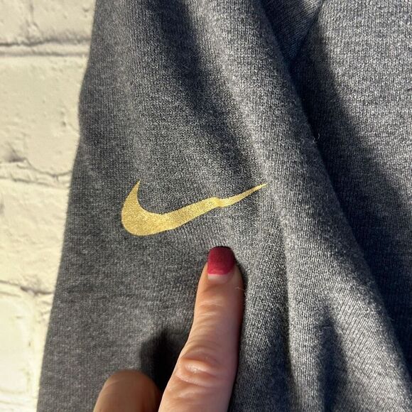 Nike Mens NFL Pittsburgh Steelers Polyester Front Pocket Sweatshirt M Medium - Picture 5 of 9